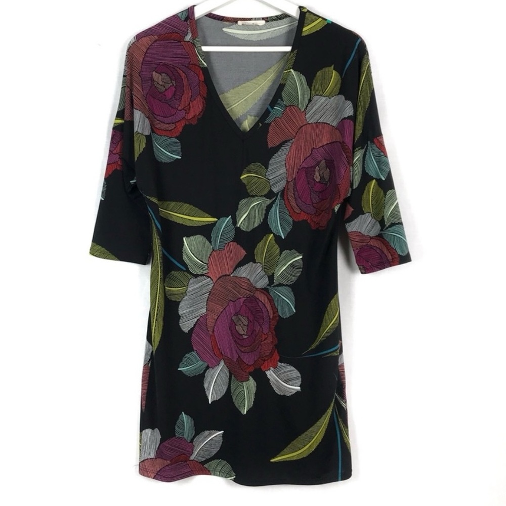 Trina Turk Floral Jersey Dress